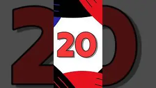 20 Seconds Countdown Timer With Soundeffect #shorts #short #youtuber