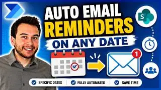 How to Send Automated Emails on Specific Dates Using Power Automate and SharePoint | 2022 Tutorial