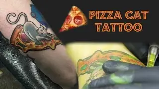 Getting my Pizza Cat Tattoo VLOG | Crazy Cat Paigey