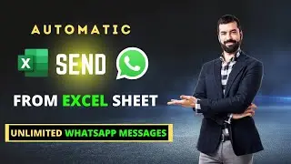 How to Send WhatsApp message from Excel |  No VBA
