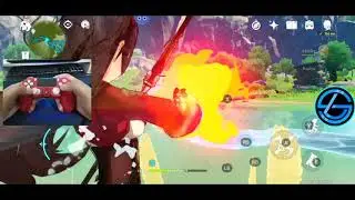 Tutorial - Genshin Impact  How to Charge / V3 shoot using PS4 controller on Android mobile