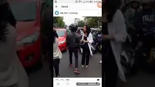 Video Amatir perkelahian TNI AL dengan pengendara mazda merah !! VIRAL