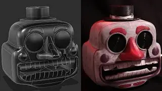 How to make Music Man music box from FNAF: Security Breach / 프레디 시큐리티 브리치 오르골 만들기