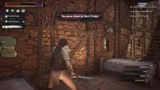 Conan Exiles giant snake