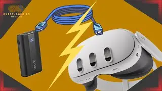 Extend the runtime of the Quest 3/S with a power bank