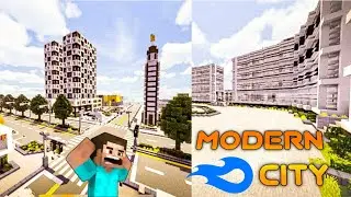 How To Download Modern City In Minecraft Pe in 1.17+। Modern City Download in Minecraft Pe। Hindi