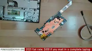 Acer Spin 1 SP111-33 N18H1 disassembly laptop charge port power jack repair fix taking apart