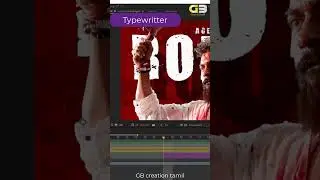 Agent TINA animation recreate for ROLEX sir Editing Tutorial in AFTER EFFECTS  @gb_creation_tamil