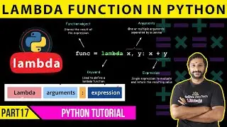 #17 🐍Python Lambda Function | lambda function in python explained 