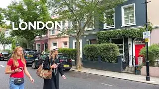 [4K]🇬🇧 A Lovely Walk in Notting Hill, London’s Most Adorable Area💖 Jun. 2025