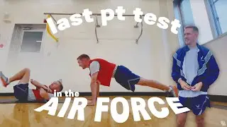 My final PT test in the Air Force | Kadena AB, Japan