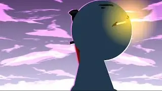 Blue vs Stickly (by PivotBlimp)