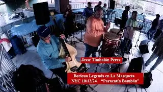 Boricua Legends en La Marqueta, NYC 10/12/24 - canta Nelson Rodriguez - 