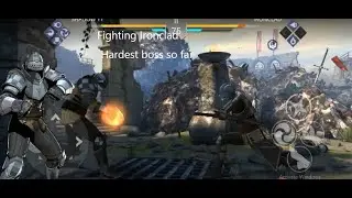 Shadow fight 3 | Walkthrough 41 | Beating Ironclad :) | Marcus Plane