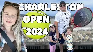CREDIT ONE CHARLESTON OPEN 2024 VLOG: Tennis Tournament & Family Event In South Carolina #wta