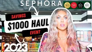 HUGE Sephora Savings Event Haul | 2023