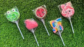 Rainbow Lollipop ASMR Unboxing | The Best Lollipop Candy Unboxing