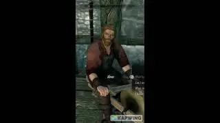 Alvor's lines for not elf and elf protagonist. Skyrim Anniversary Edition