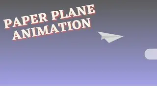 Paper Plane Animation CSS | Source code
