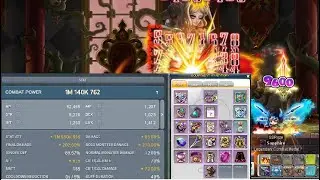 MapleStory 1M Range Hero vs Chaos Crimson Queen