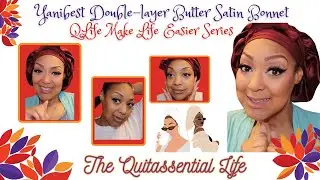 YANIBEST Double-Layer Butter Satin Bonnet: QLife - Make Life Easier (sponsored)