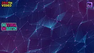 After Effects Tutorial_ Animated Background with Trapcode Mir3 In After Effects.