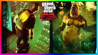 UNLOCK Bigfoot Outfit, NEW Halloween Event, PUMPKIN BAG, Sasquatch, GTA 5 2025 (GTA Online Update)