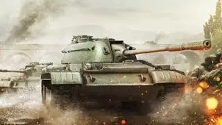 Удачно перевернулся танк (WZ 131). World Of Tanks. ВБР