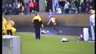 David Meldrum aint happy Bandits v Peterbrough 1998