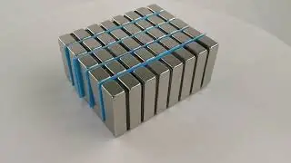 Block shape NdFeB magnet