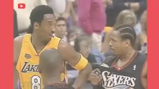🔴 1996 Pro Allen Iverson V's Kobe Bryant 👍😅 l #nba