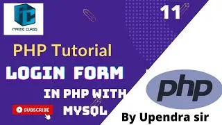 Tutorial-11:-Login Form in PHP with MYSQL| login form in PHP and MYSQL source code with bootstrap-5.