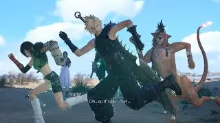 Yuffie, Cloud and Nanaki Cactuar 🌵 FINAL FANTASY VII REBIRTH