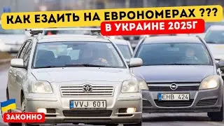 How to drive a European-issued car in Ukraine. Customs-free driving in 2025
