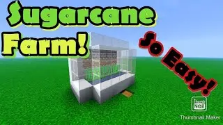 Create an automatic sugarcane farm in Minecraft | Minecraft | Gamer Shivratan