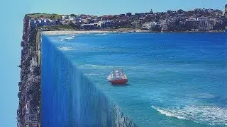 3D Ocean Effect | Photoshop Tutorial ( Perspective Bending)