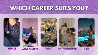 Which CAREER Suits You? | Aesthetic Personality Quiz