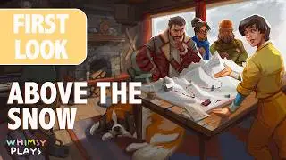 I Have No Idea How to Run This Cozy Mountain Resort ❄️ | Above the Snow Tycoon First Look
