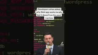 It works on my machine #devcommunity