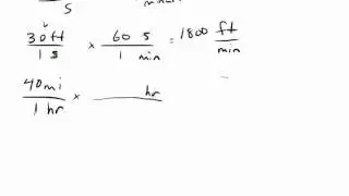 Factor Label Method aka Dimensional Analysis