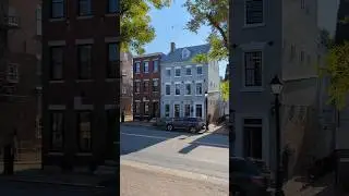 This is Old Town Alexandria Virginia