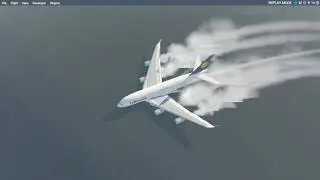 A380 Goes for A Swim: A crappy X-Plane 11 video