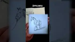 Arthur LOVES Horses #drawing #rdr2