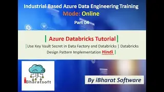 19.  Use Key Vault Secret in Data Factory and Databricks | Databricks Design Pattern Implementation.