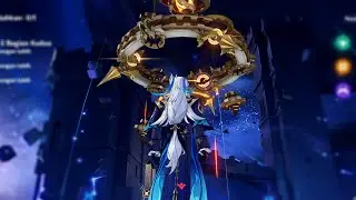this boss is just about dps check, but i only have Prototype Amber + 2p2p Artefacts for Neuvillette