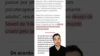 Cuidados IA para Crianças e Adolescentes #ia #inteligenciaartificial #jovens #noticias #usuarios