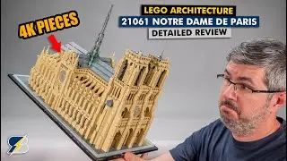 LEGO Architecture 21061 Notre-Dame de Paris detailed building review