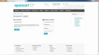 Opencart Force Customer Registration Module.avi