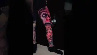 тату на ноге #shorts #tattoo
