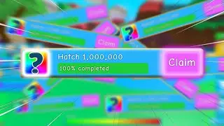 Claiming 1M Eggs Opened Revard In BGS (Roblox)